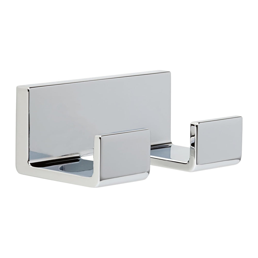 Delta Double Towel Hook for Bathroom or Kitchen| Polished Chrome | Vero Acces...