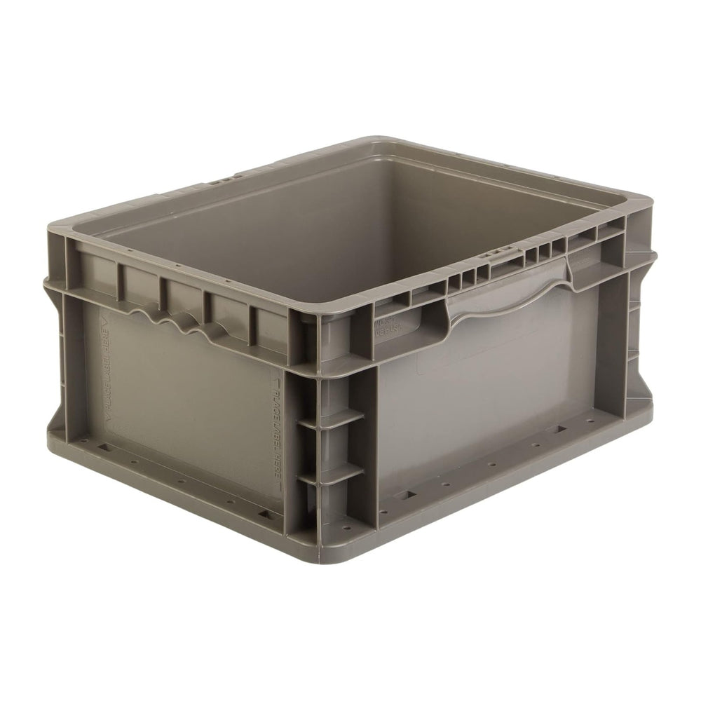 Hudson Exchange 12 x 15 x 7.5" (4 Pack) Straight Wall Handled Storage Co...