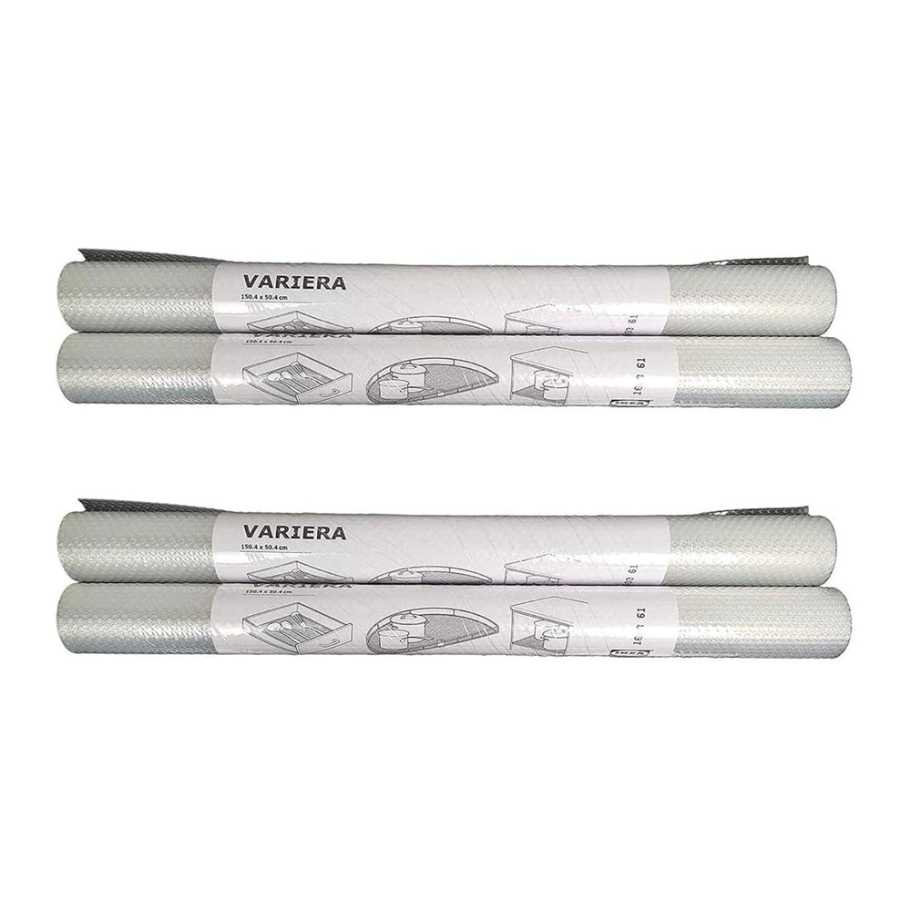 IKEA Variera Shelf Liner Drawer Mat, Clear (4 Pack, Clear)
