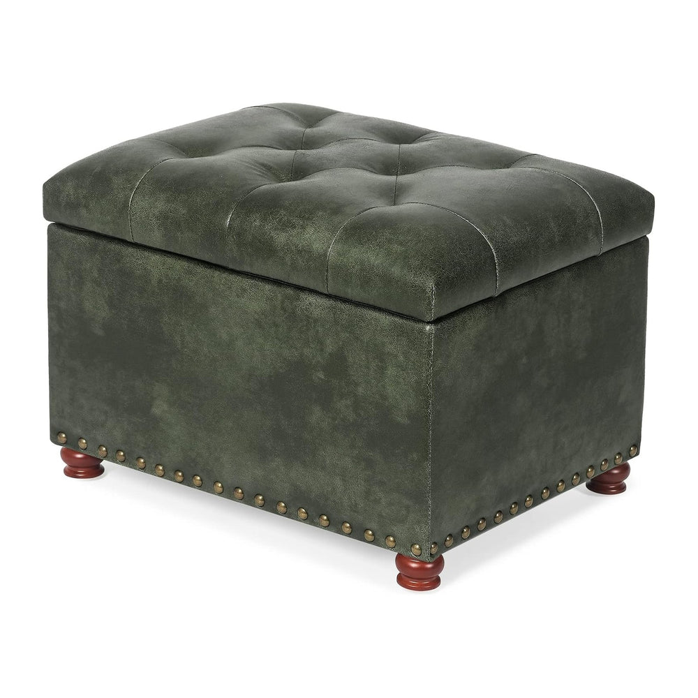 Joveco Storage Ottoman Rectangular Tufted Upholstered Ottomans