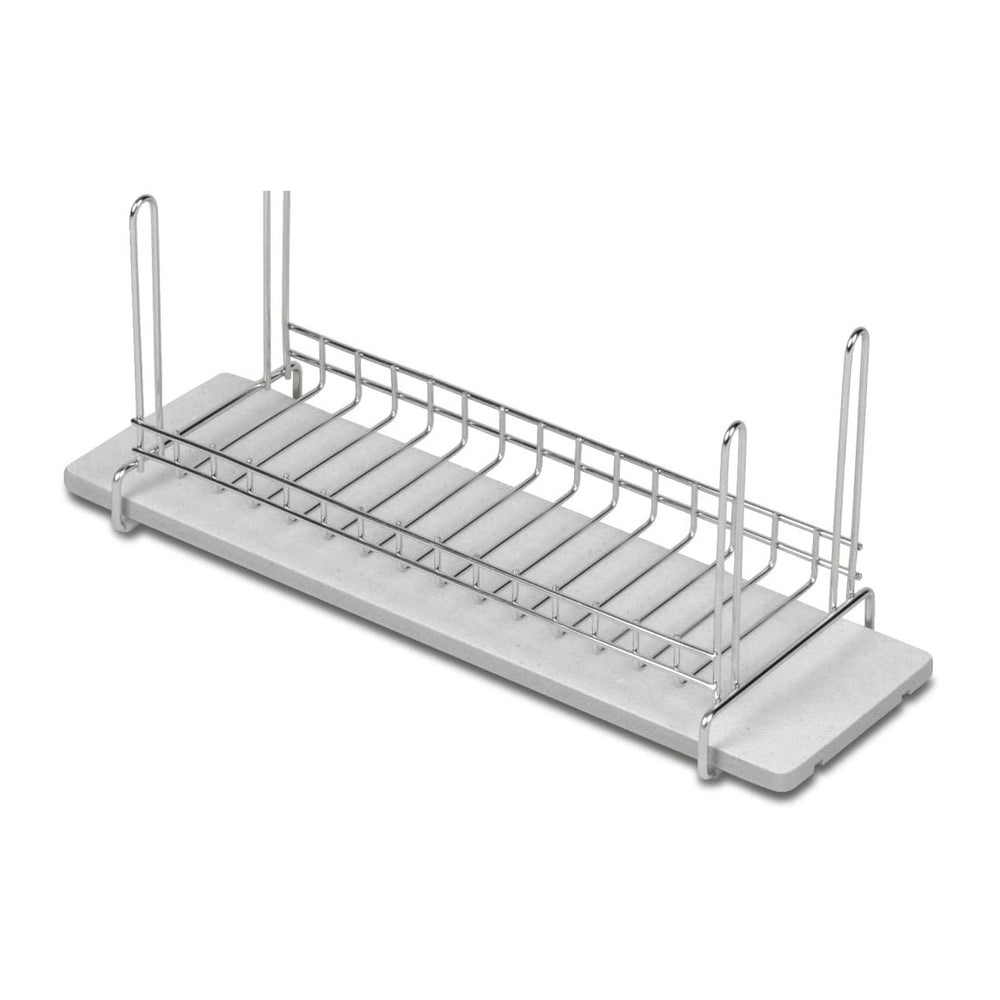 KAWAKI Drying Rack Drainer Basket Slim Stainless Steel Bottle & Glass Rac...