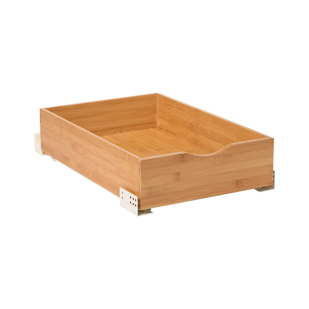 Knape & Vogt Bamboo Wood 14-inch Pull Cabinet Drawer