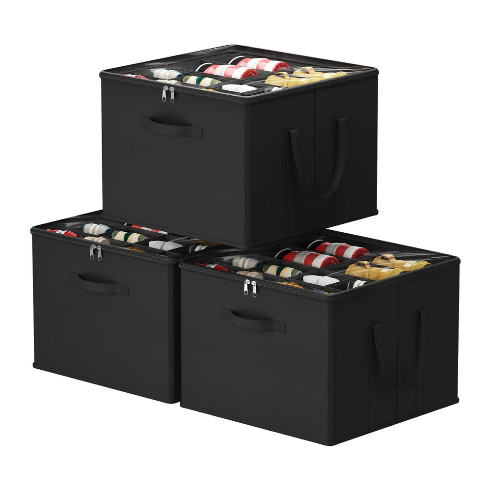 Lifewit Shoe Storage Organizer for Closet Fits 12-16 Pairs, Fabric Large Shoe