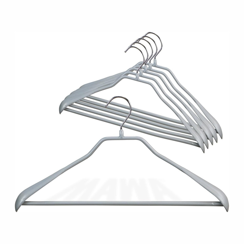 Mawa by Reston Lloyd BodyForm Series Non-Slip Space-Saving Clothes Hanger wit...