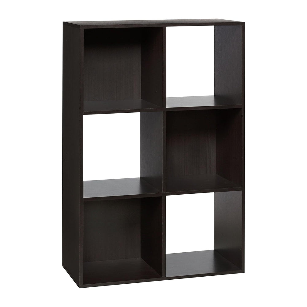 OneSpace 50-612ES 6-Cube Organizer, Espresso