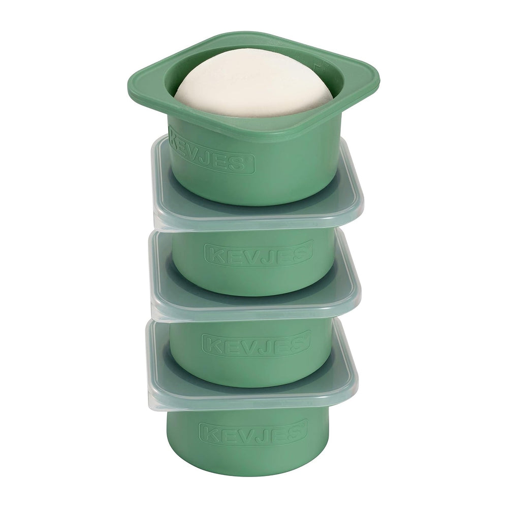 PLUS Large 1000ml Pizza Dough Proofing Boxes for DIY Artisan Pizza, Food Grad...
