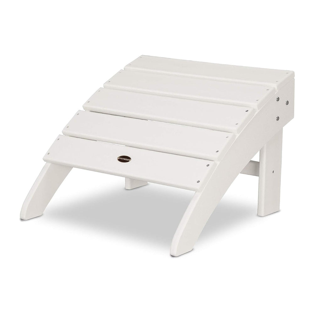 POLYWOOD® Palm Coast Ottoman, White