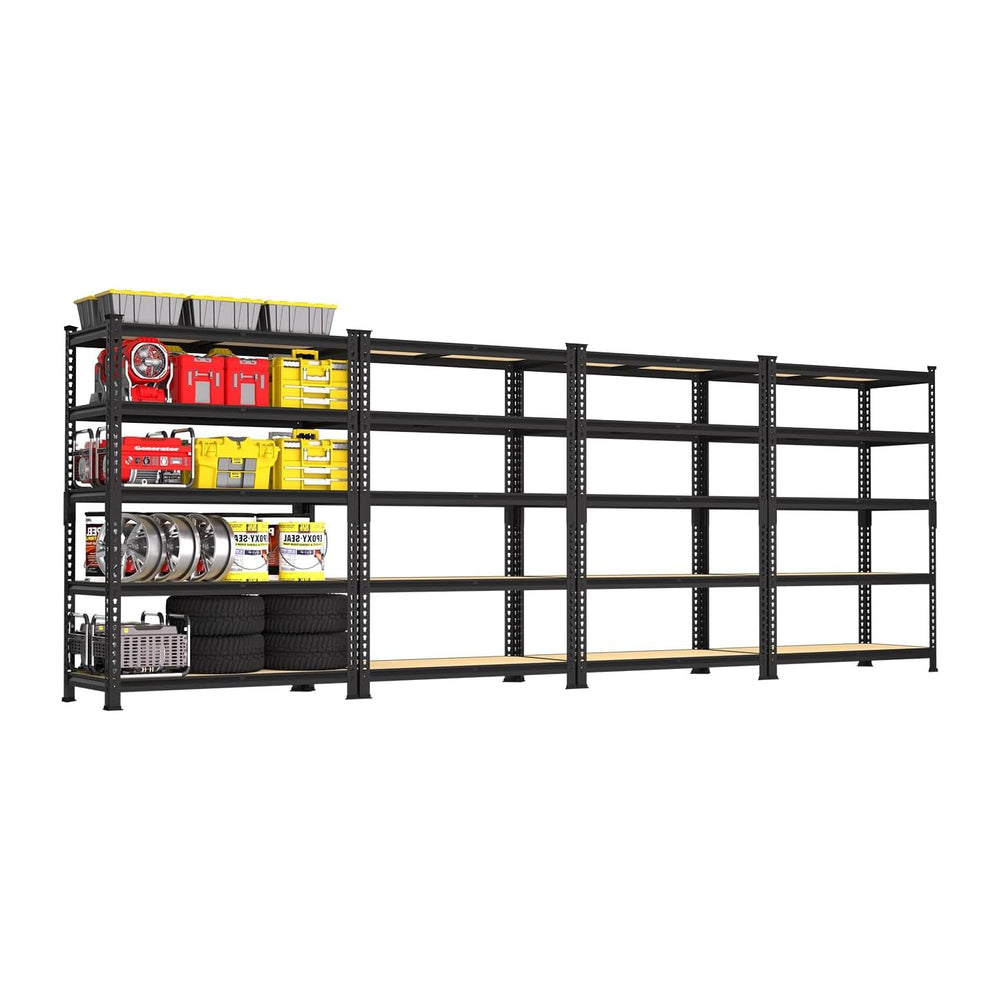 PrimeZone 35.5" x 12" x 72" Heavy Duty Storage Shelves