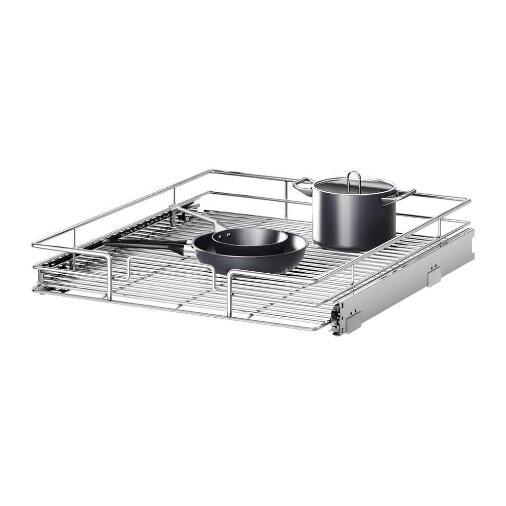 Pull Out Cabinet Organizer 19½" W x 21½" D, Heavy Duty Cabinet Pull...