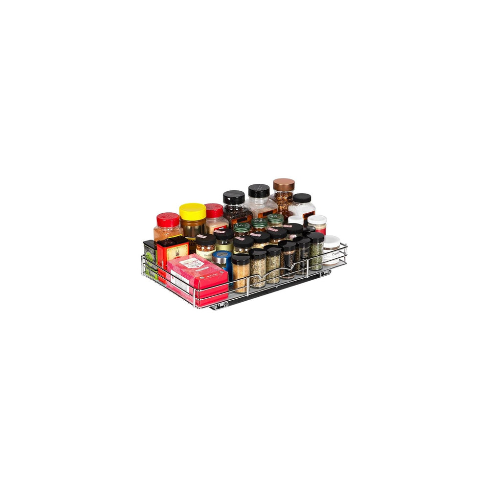 Pull Out Cabinet Organizer for Spices, Cans