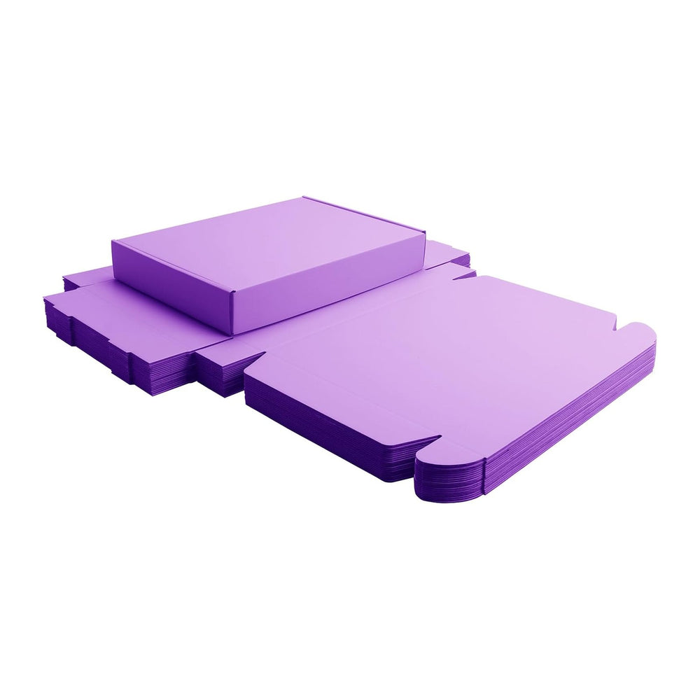 Purple Shipping Packaging Boxes Mailers E-Commerce Packing 20Pcs13×9×2 Inch