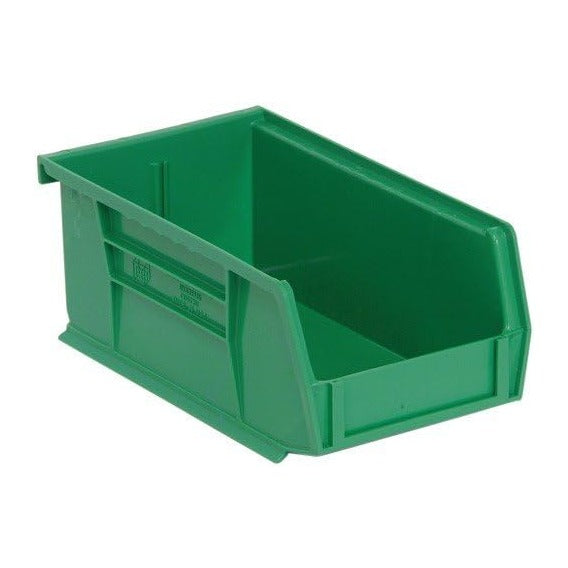 Quantum QUS275MOBGN Plastic Storage Stacking Ultra Bin Mobile, 18-Inch by 16-...
