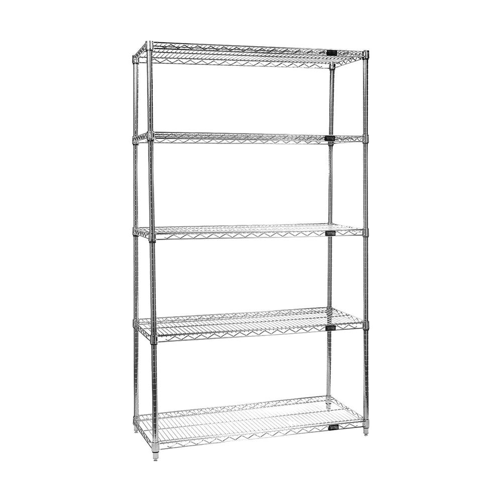 Quantum Storage Systems WR63-2430C Starter Kit for 63" High 4-Tier Wire ...