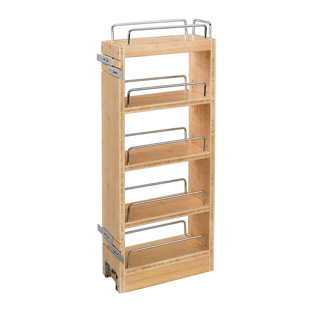Rev-A-Shelf 8" Pullout Storage Organizer for Wall Kitchen Cabinets, Slid...