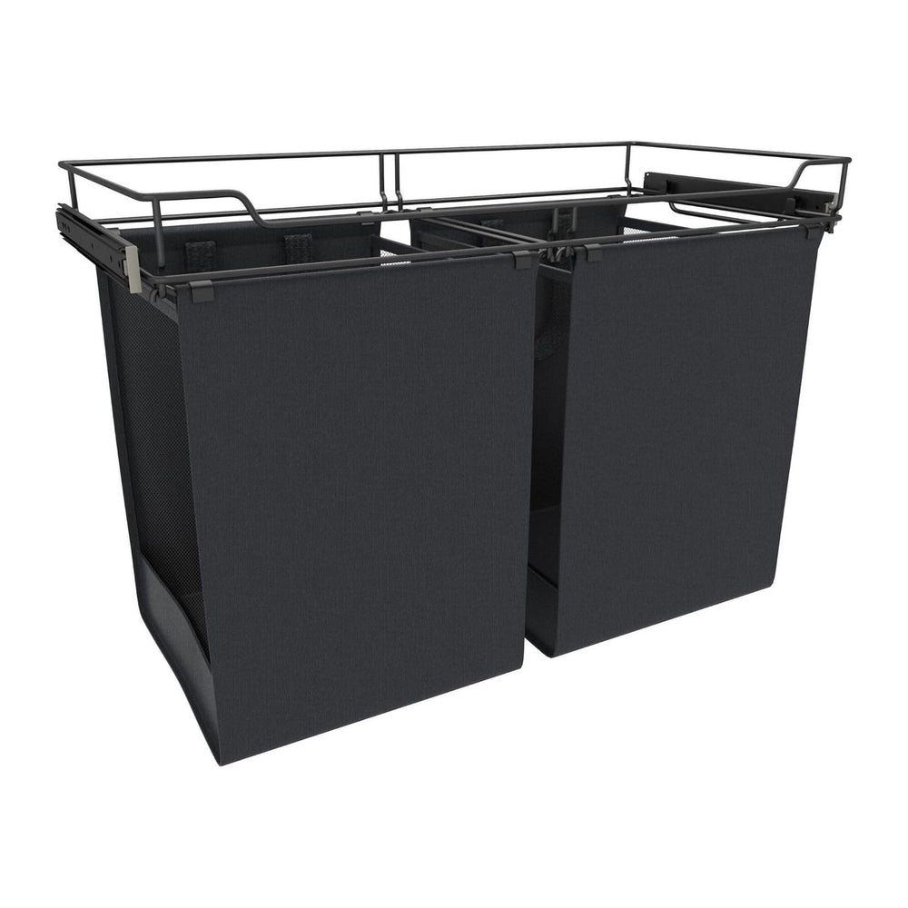 Rev-A-Shelf CSOHSL-30-1 Sidelines 30"W x 21"H Pull Out Double Laund...