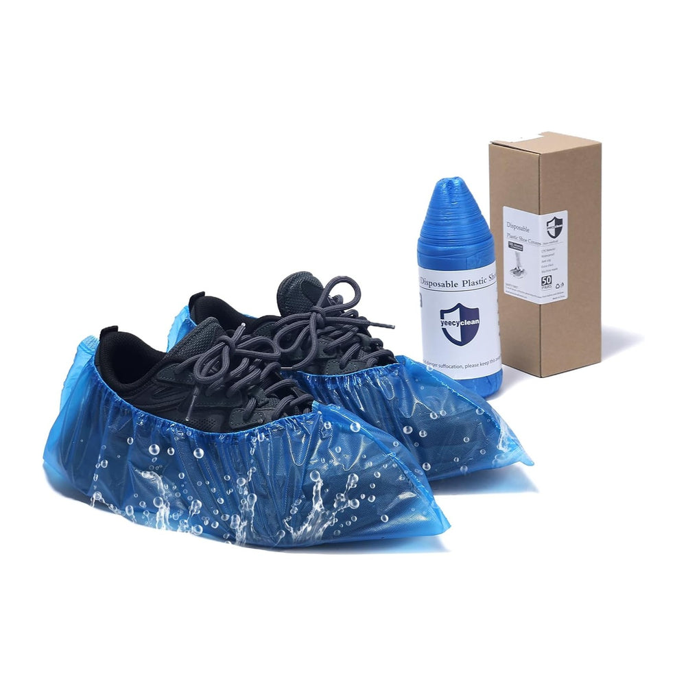 Roll CPE Shoe Covers Disposable,Booties for Shoes Covers,Non-Slip,Waterproof,...