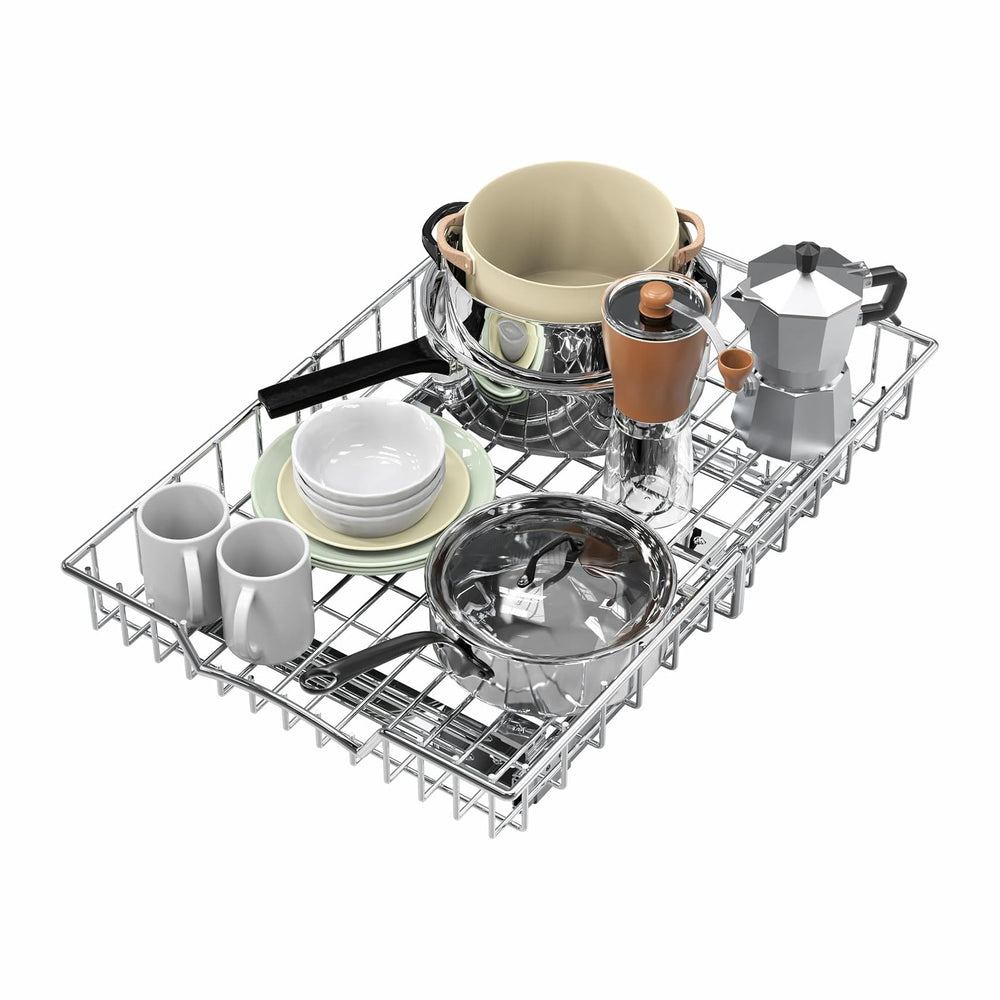 Simple Houseware Under Cabinet Pull Out Sliding Shelf Drawer, 21Dx14W