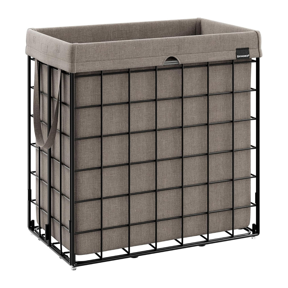 SONGMICS Laundry Hamper, 29 Gal. Laundry Basket, Collapsible Clothes Hamper
