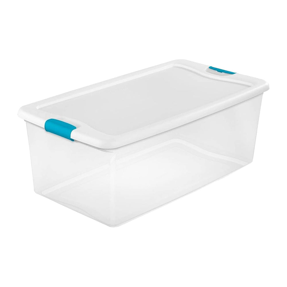 Sterilite Latching Box with Lids for Home and Office, 106 Quart, 20-Pack