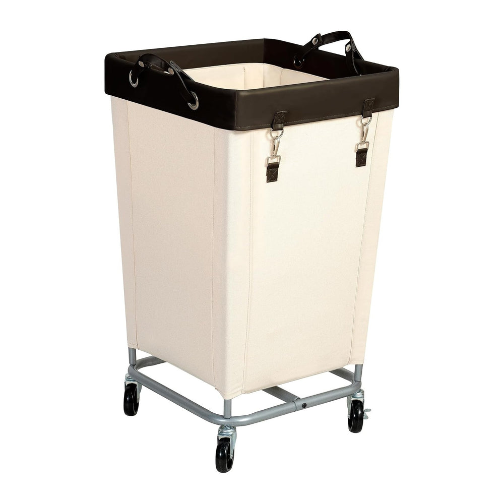 STO STO Laundry Hamper with Wheels, 160L Rolling Laundry Sorter Cart with Hea...