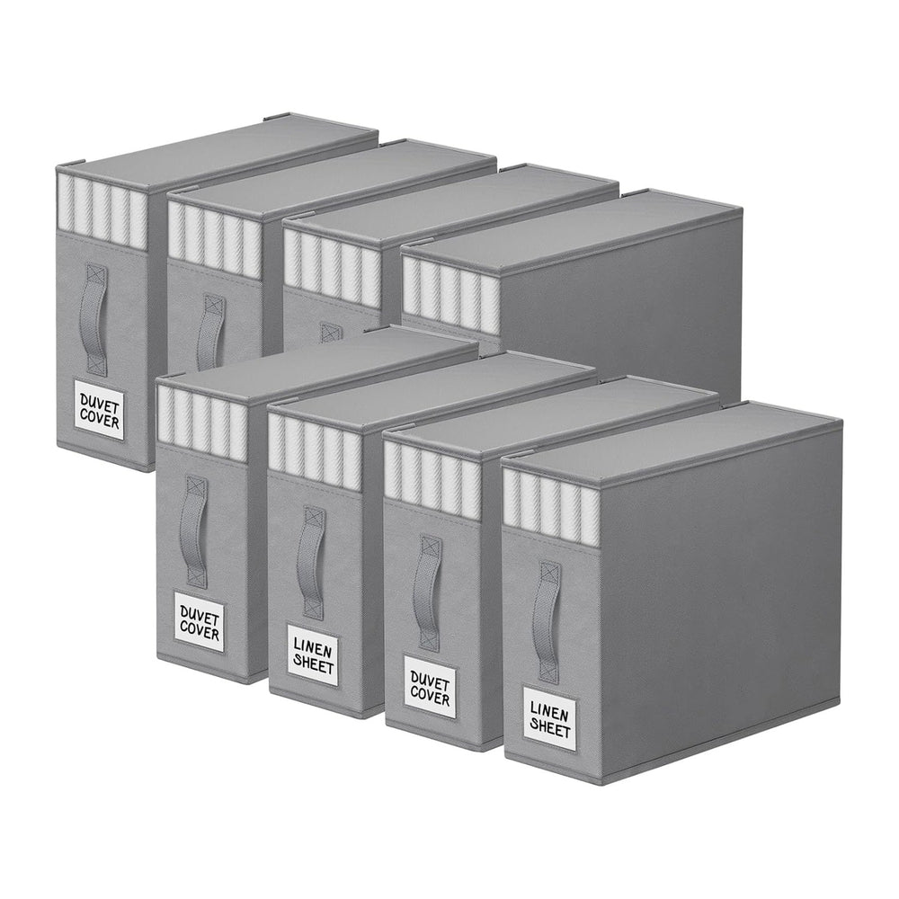 StorageTastic Bed Sheet Closet Organizers and Storage Under Bed Storage