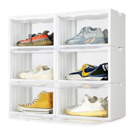 SupBro Led Collection Crate - Voice Control - Easy Access Storage Shoes box, ...