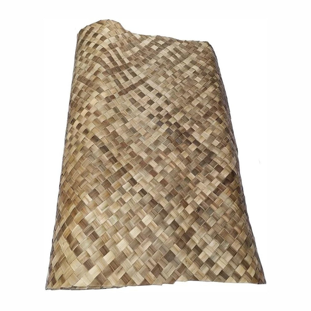 Thaisan7 Lauhala Natural Weave Matting Roll Commercial Grade-Tiki Bar Wall Co...