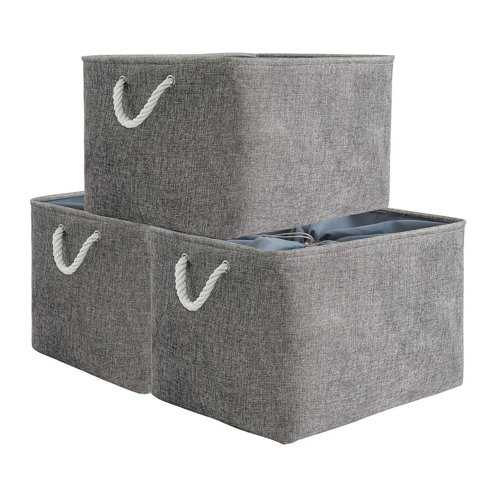 TheWarmHome Storage Baskets for Organizing, Sturdy Fabric Storage Basket