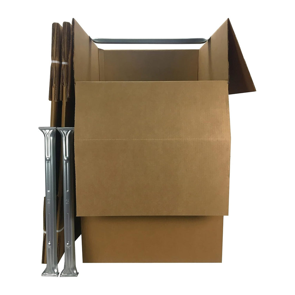 UBOXES Space Savers Wardrobe Moving Boxes With Hanger 20" x 20" x 3...
