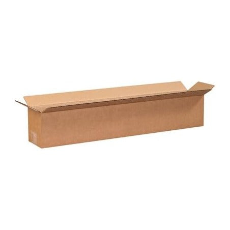 ValueMailers Brand 24x4x4 Long Corrugated Boxes, 24L x 4W x 4H, Pack of 25 | Shipping, Packaging, Moving, Storage Box for Home or Business, Strong Wholesale Bulk Boxes (25)