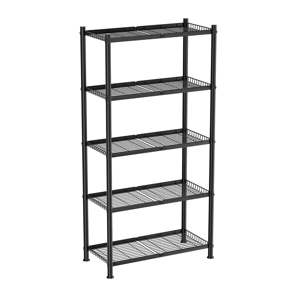 VETALLO 5 Tier Wire Shelving,Metal Shelves (32.0" W x 12.0" D x 63&...