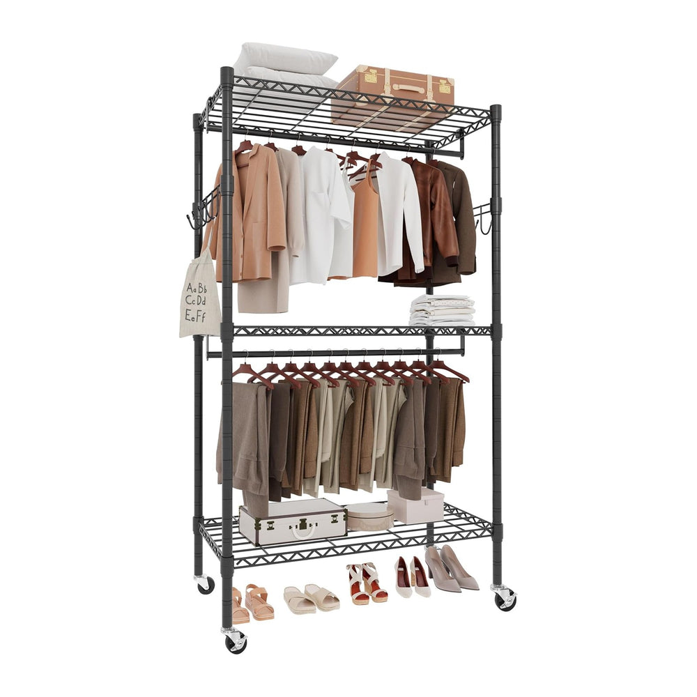 Whitmor Modern Industrial Wardrobe