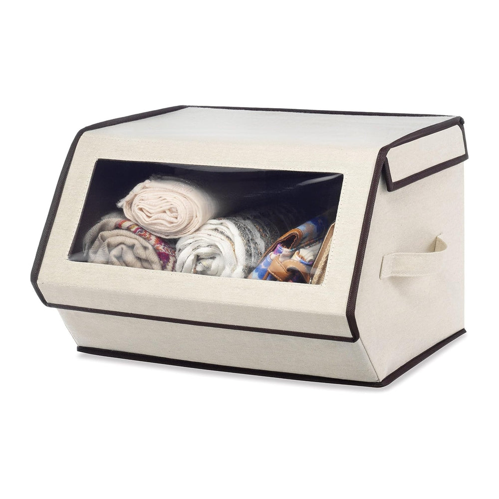 Whitmor Stackable Window Storage Box,6 pack