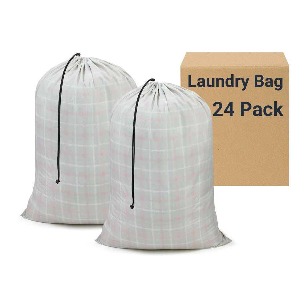 ZPECC Bulk Travel Laundry Bag,Extra Large Heavy Duty Laundry Bags 24 Pack,Was...