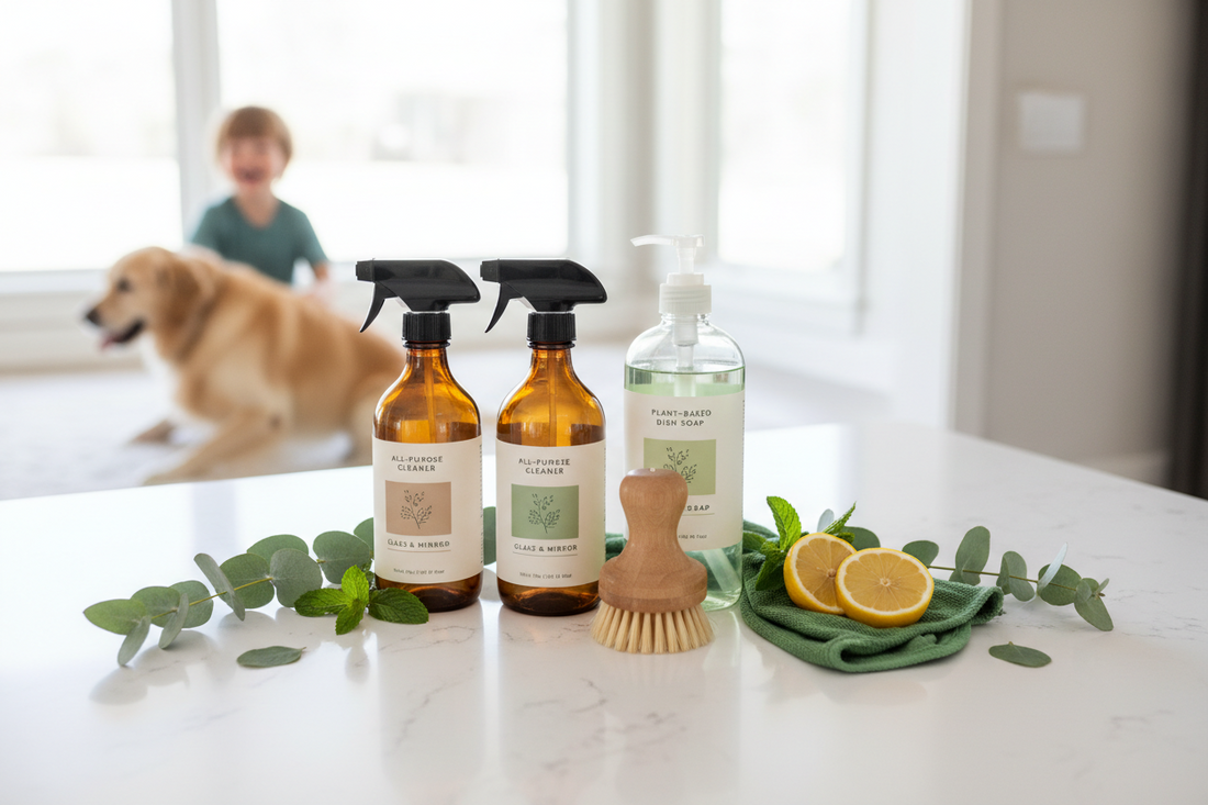Eco-Friendly Cleaning Products That Actually Work (Safe for Kids and Pets)