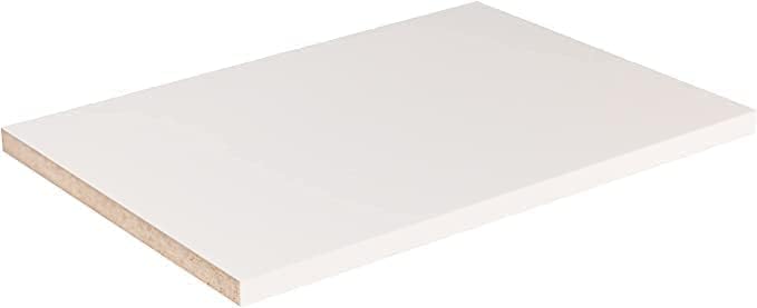 B&B HARDWARE White Cabinet Shelves Melamine - Custom Cut to Size - Ideal ...