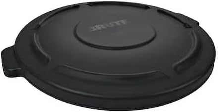 for Rubbermaid Commercial Fg261960bla Brute Trash Can Lid, Round, 20 Gal Capacity,