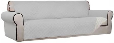PureFit Reversible Quilted Sofa Cover, Water Resistant Slipcover Furniture - Image 8