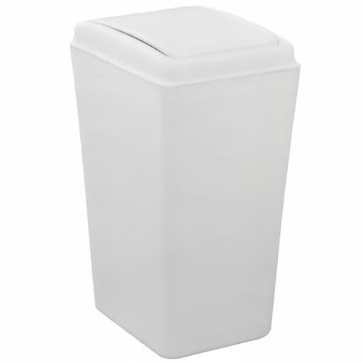 4.2 Gallon Plastic Swing Lid Trash Can, Small Garbage Can - Image 8