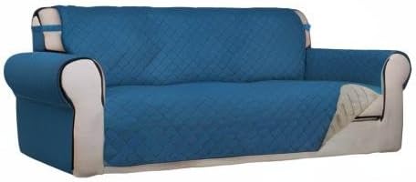 PureFit Reversible Quilted Sofa Cover, Water Resistant Slipcover Furniture - Image 8