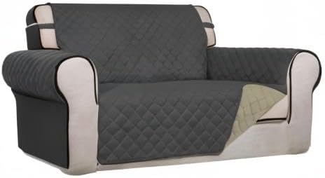 PureFit Reversible Quilted Sofa Cover, Water Resistant Slipcover Furniture - Image 8
