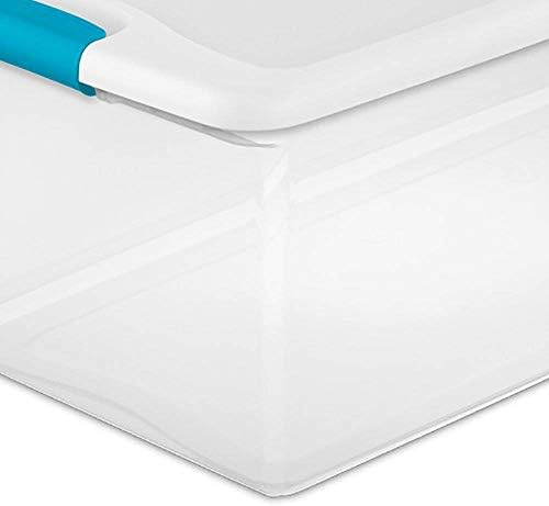 Sterilite Latching Box with Lids for Home and Office, 106 Quart, 20-Pack