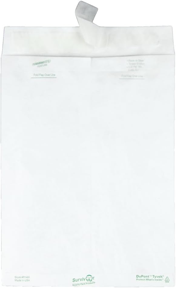 Quality Park Survivor 9 x 12 Catalog Envelopes made with DuPont Tyvek Materia...