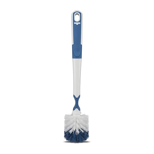 Unger 16” Flexible Glass and Bottle Scrub Brush, Extra-Long, Non-Scratch by Unger