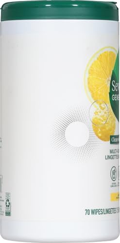 Seventh Generation Multi-Surface Cleaning Wipes, Lemon Zest Scent, Cuts Grease - Image 10
