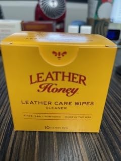 Leather Honey Cleaner Wipes: Clean Leather On-The-Go. 10 Cleaning Wipes - Image 8