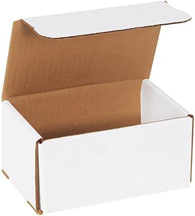 5"L X 4"W X 2"H Foldable Corrugated Cardboard Mailer Boxes