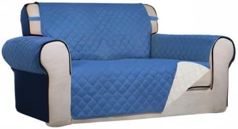 PureFit Reversible Quilted Sofa Cover, Water Resistant Medium Slipcover - Image 8