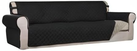 PureFit Reversible Quilted Sofa Cover, Water Resistant Slipcover Furniture - Image 8