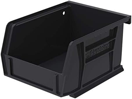 Akro-Mils 30210 AkroBins Plastic Hanging Stackable Storage Organizer Bin, 5-I...